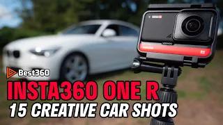 Insta360 ONE R: 15 Creative 360 Shots For A Car Video 😎🚗