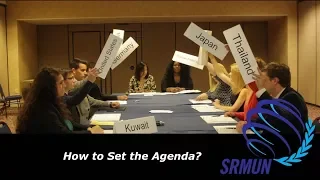 How to Set the Agenda | SRMUN