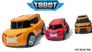 Tobot Toy Mini Evolution X, Tobot Toy Mini Adventure X, and Tobot Toy Jumbo Evolution X transform