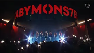 BABYMONSTER(베이비몬스터) - 'SHEESH' Debut stage at SBS Inkigayo 20240407