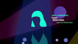 Eazy x Shukur Ali - Tony Montana (AQM Remastered) / Curltai Visualizer