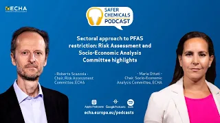 PFAS restriction sectoral approach: Risk Assessment and Socio-Economic Analysis Committee highlights