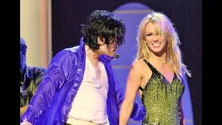 Michael Jackson & Britney Spears - 30th Anniversary 2001"The Way You Make Me Feel" HD