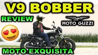 Moto Guzzi V9 Bobber | Review Test Ride en Español |  | BLITZ RIDER 😎