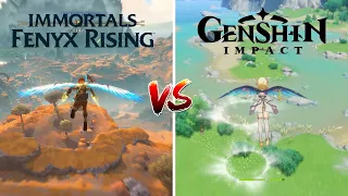 Immortals Fenyx Rising vs Genshin Impact Comparison