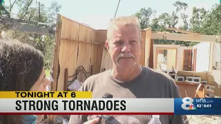 Florida man survives EF2 tornado, home destroyed