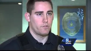 Dauphin County cop rescues man, baby from fiery crash