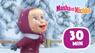 Masha et Michka 👱‍♀️🐻 À Qui Est Cette Trace 🎿 Compilation 29 ⏱30 min 👱‍♀️