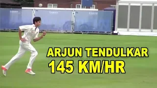 Arjun Tendulkar bowls at Lord's 2015 Vs practice in Mumbai 2013