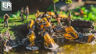 TRANSFORMERS BUMBLEBEE DIORAMA