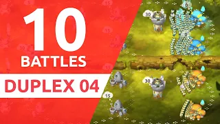 10 battles on D4 with Lexa.Sochi | Mushroom Wars 2