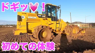 【重機】CAT815F2コンパクターで初めての体験でおま！【車両系機械】