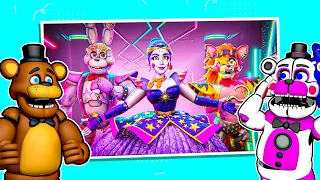 REACT to FAN MADE FNAF Security Breach DLC Trailers with Freddy and Funtime Freddy