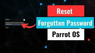 How to Reset FORGOTTEN PASSWORD on PARROT OS