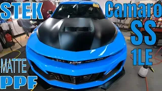 New Camaro SS1LE With STEK DynoMatte PPF Paint Protection Film!