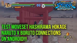 Test Moveset Hashirama Hokage - Naruto x Boruto Connections