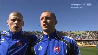 Anthem of Slovakia vs New Zealand (FIFA World Cup 2010)