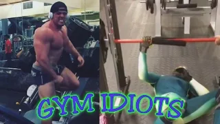 Gym Idiots - More Anderson Silva Altitude Mask Training & Brad Castleberry Leg Press Cheats