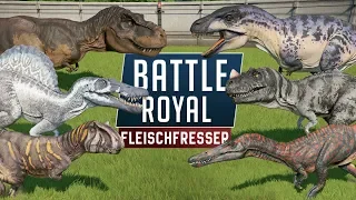 FLEISCHFRESSER BATTLE ROYAL! - Jurassic World Evolution