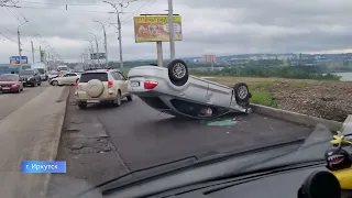 Авария на плотине ГЭС в Иркутске