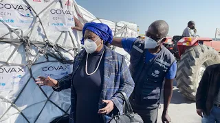 COVID-19 vaccines shipped by COVAX arrive in Zambia – donation by France