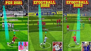 Pes 2021 to Efootball 2023 mobile | Comparison| Which is better?