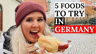 Munich Food Tour - 5 Foods You HAVE To Try in Bavaria, Germany (Americans Try Bavarian Food)