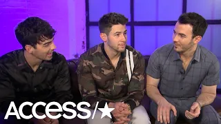 Nick Jonas & Joe Jonas Have Interesting Reactions When Asked About Having Kids (EXCLUSIVE) | Access