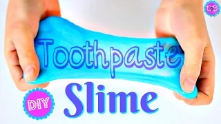 DIY Toothpaste Slime That Really Works!  Important Tips!  No Borax or Salt