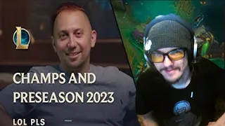 Champions and Preseason 2023 | LoL Pls - League of Legends Reaction