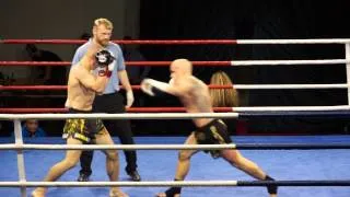 Kevin Renno the winner vs Marcin Stankiewicz at Fightland in Keila Estonia 11 Oct 2014