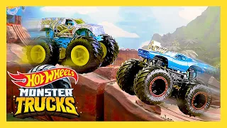 EXTREME WÜSTENBERG - CHALLENGE 🏜️ | Monster Trucks | @HotWheelsDeutschland