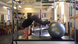 Fit ball Cat Stretch - Katrina Edwards