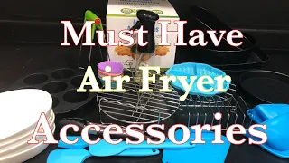 MUST HAVE AIR FRYER ACCESSORIES | Coming From A Gadget Fiend