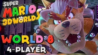 Super Mario 3D World - World 8 (4-Player)