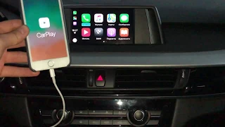 BMW X5 F15 - Установка CarPlay на штатную магнитолу