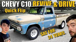Sitting 24 Years-Will This C10 SHORTBED Run and Drive Again?
