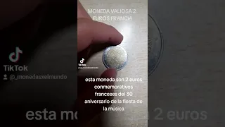 MONEDA VALIOSA 2 EUROS CONMEMORATIVOS FRANCESES