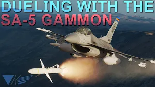 DCS F-16C | Dodging SA-5's & Shooting Down MiGs