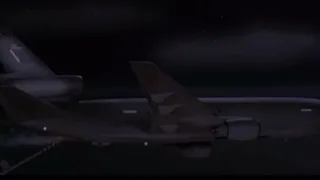 Air Force One (1997) Crash Animation