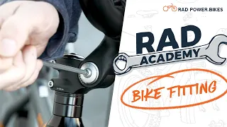 Basic Bike Fitting | Rad Academy