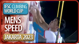 Speed Finals | Jakarta | Mens | 2023 | IFSC World Cup