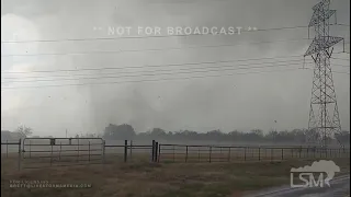 03/21/2022 Elgin, TX Tornado Close Range Intercept