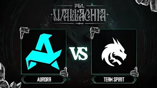 Спирит удивили ВСЕХ Фанатов!! Team Spirit vs Aurora на PGL Wallachia S1