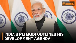 India's PM Modi outlines his development agenda | DD India News Hour