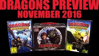Dragons Mini Preview / Vorschau im November 2016