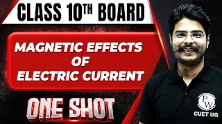 MAGNETIC EFFECTS OF ELECTRIC CURRENT in 1 Shot FULL CHAPTER (Concepts+PYQs) || Class 10th Boards