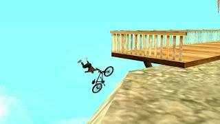 GTA San Andreas Funny Die (Fails in bike HD720p)