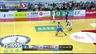 Philippines vs. Chinese Taipei A - Q4 | JONES CUP 2015