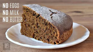 Melt in Your Mouth! Dreamy Soft & Amazing Coffee Cake | No Eggs, No Milk, No Butter